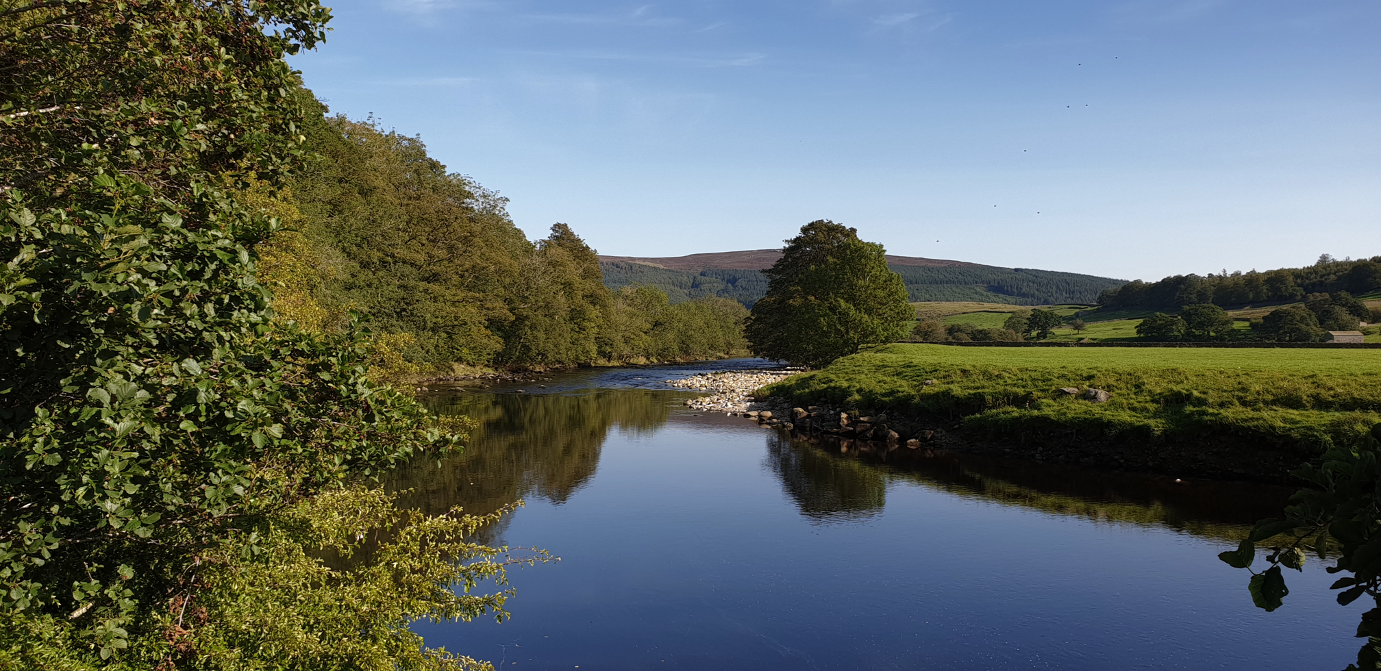 A nearby river